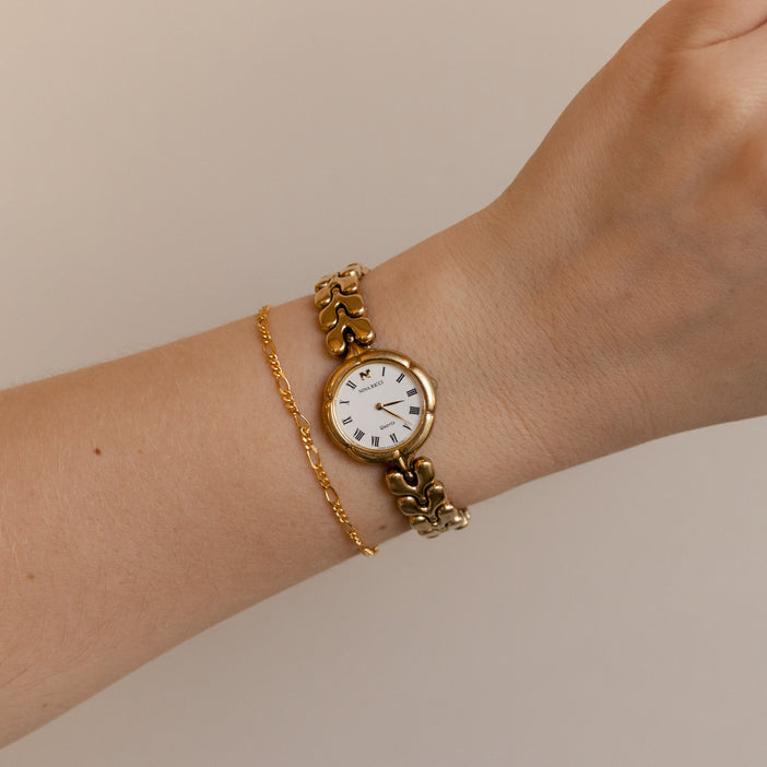 Vintage Nina Ricci Thin Gold Watch