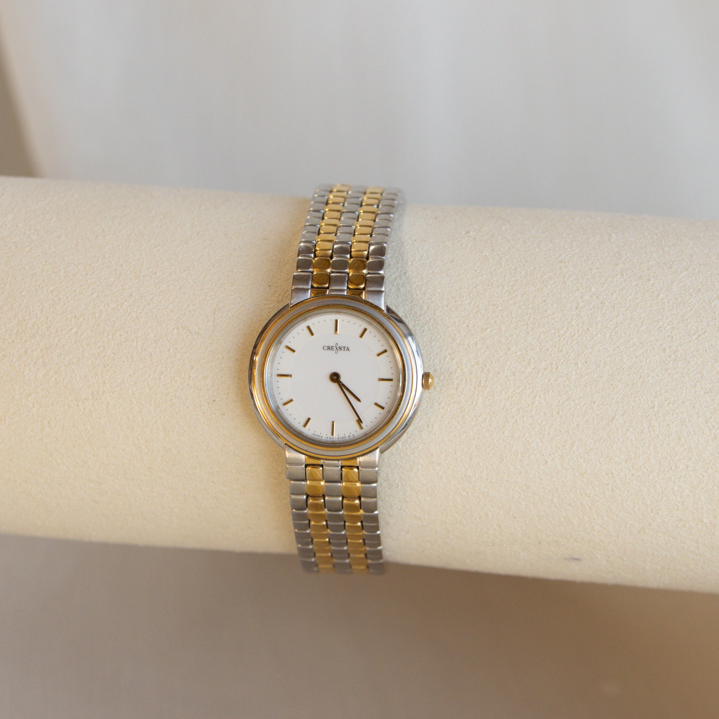 Vintage Seiko Cresta Two Tone Watch