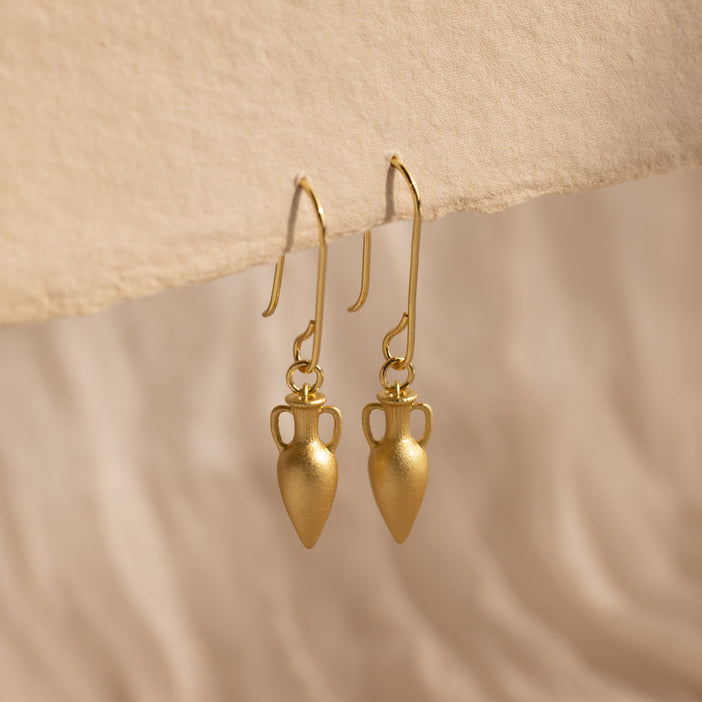 Dangling Vase Earrings