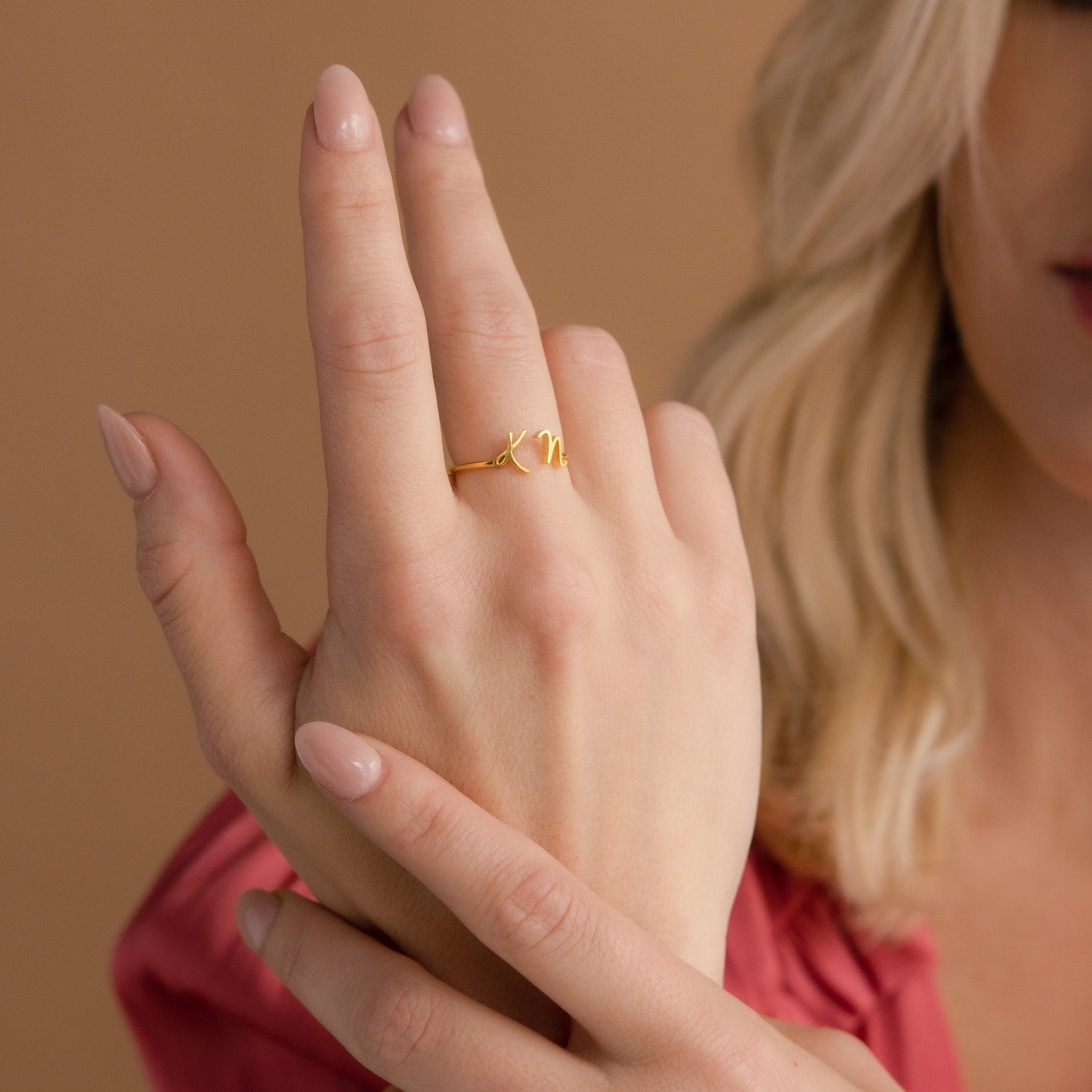 Nella Duo Initial Ring