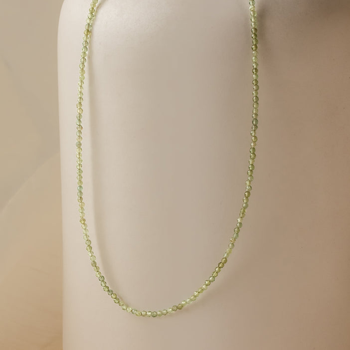 Seafoam Green Beaded Necklace