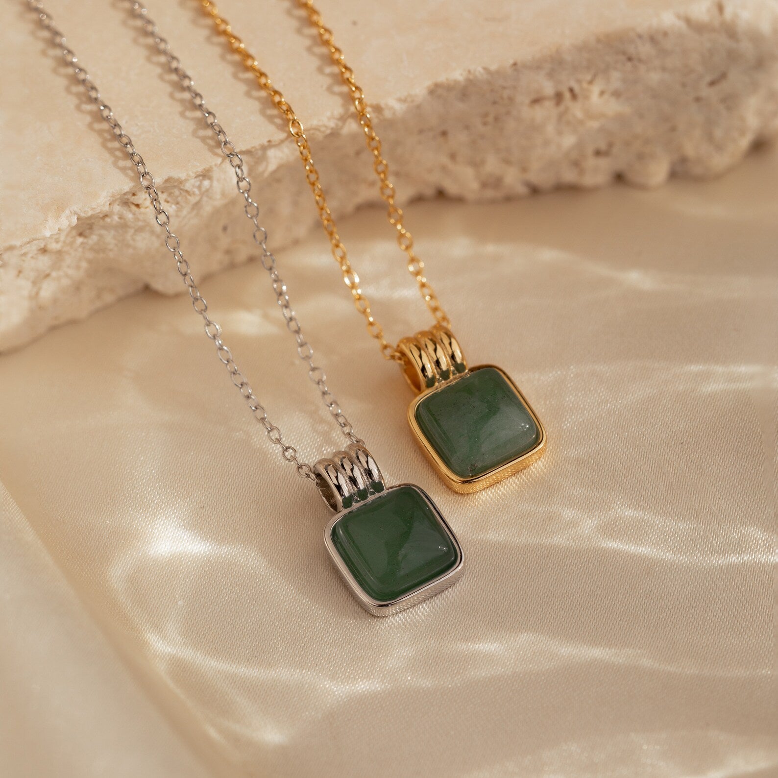 Jade Pendant Necklace