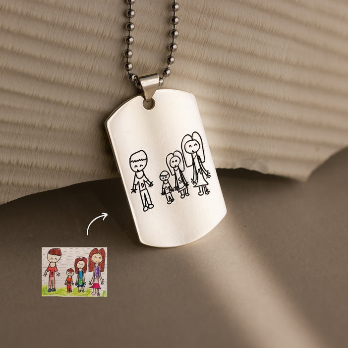 Men's Dog Tag Necklace