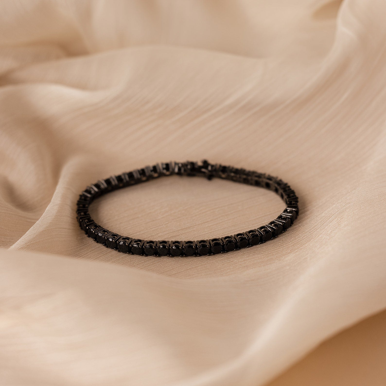 Onyx Tennis Bracelet