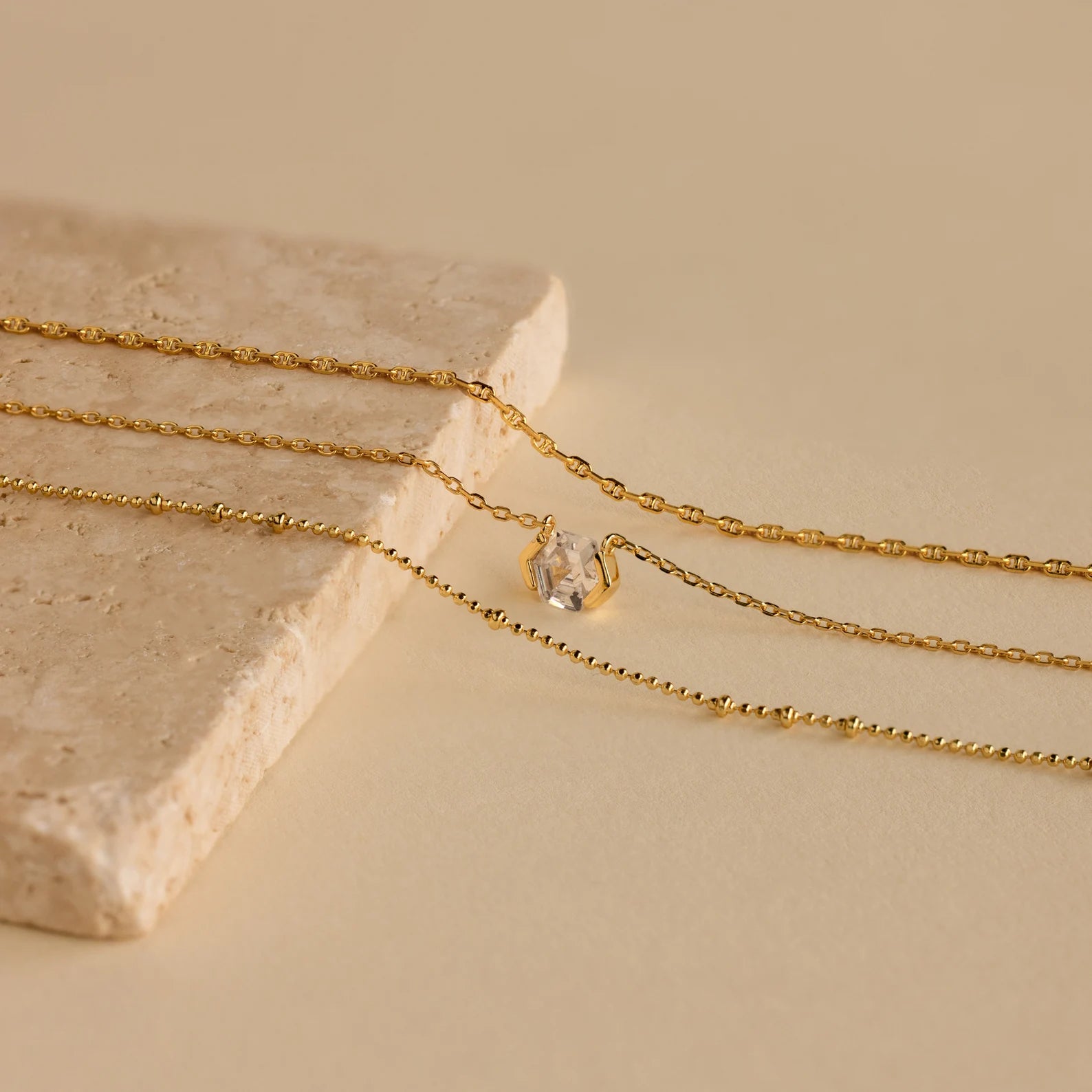 Skinny Mariner Chain Necklace