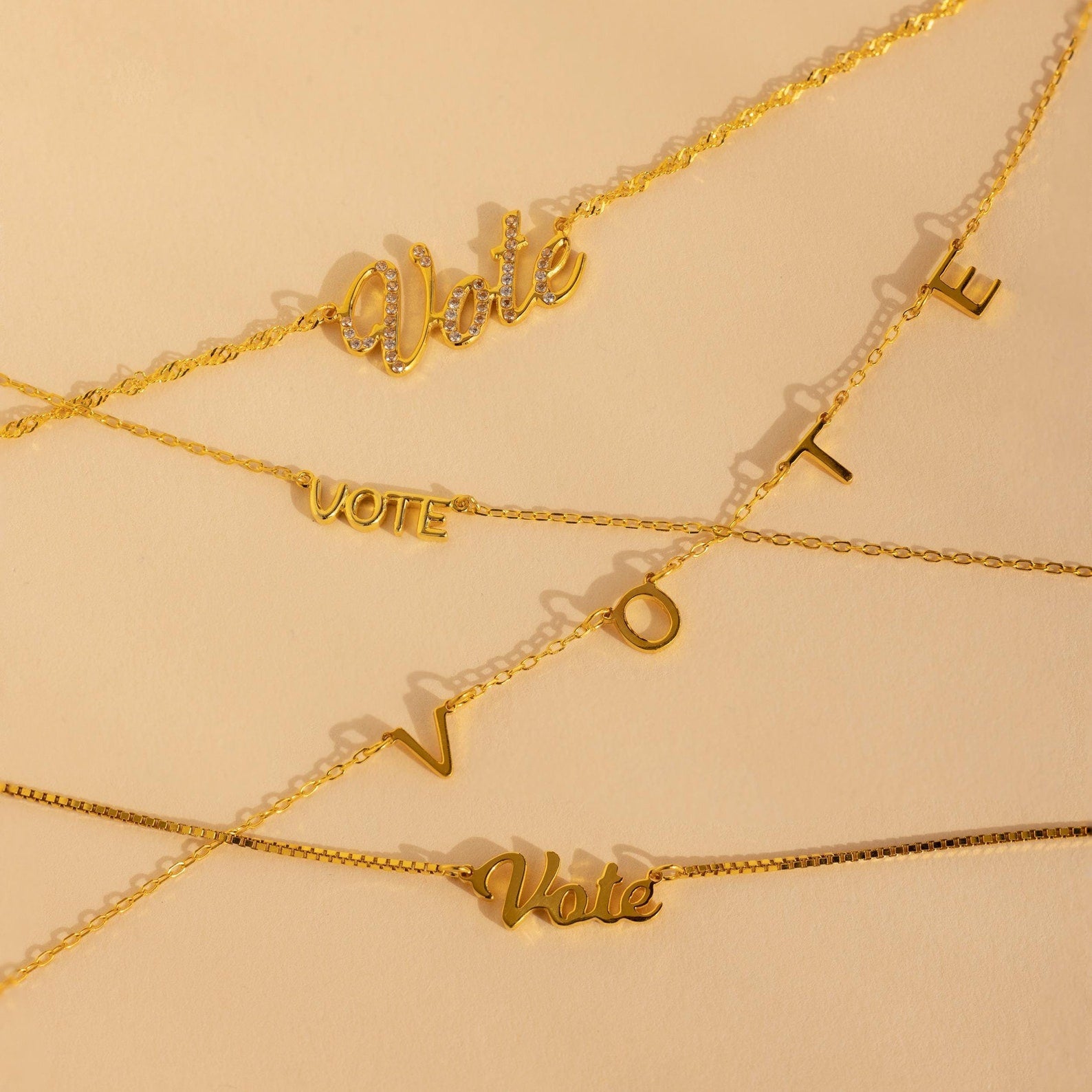 Essential Vote Necklaces