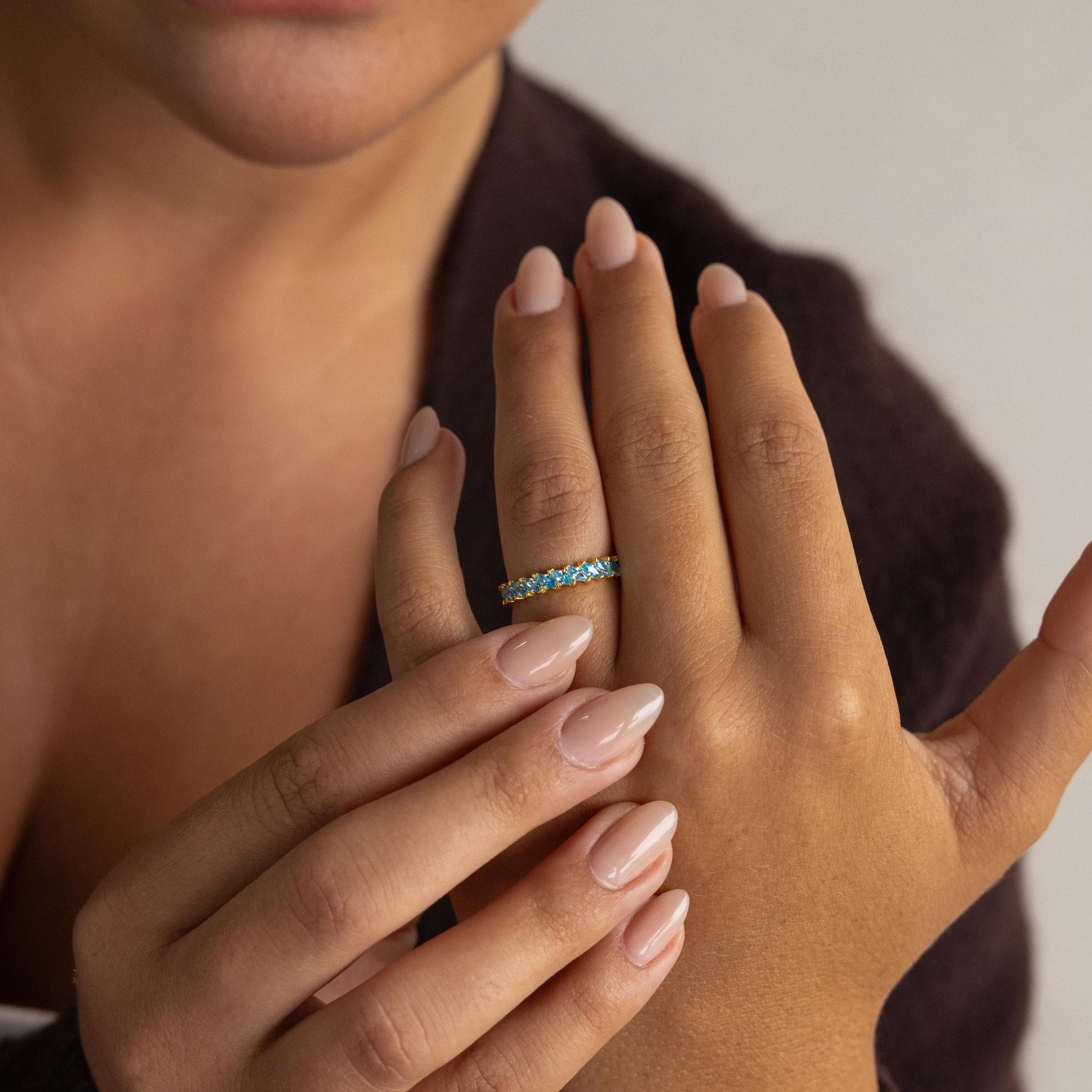 Eternity Marquise Birthstone Ring