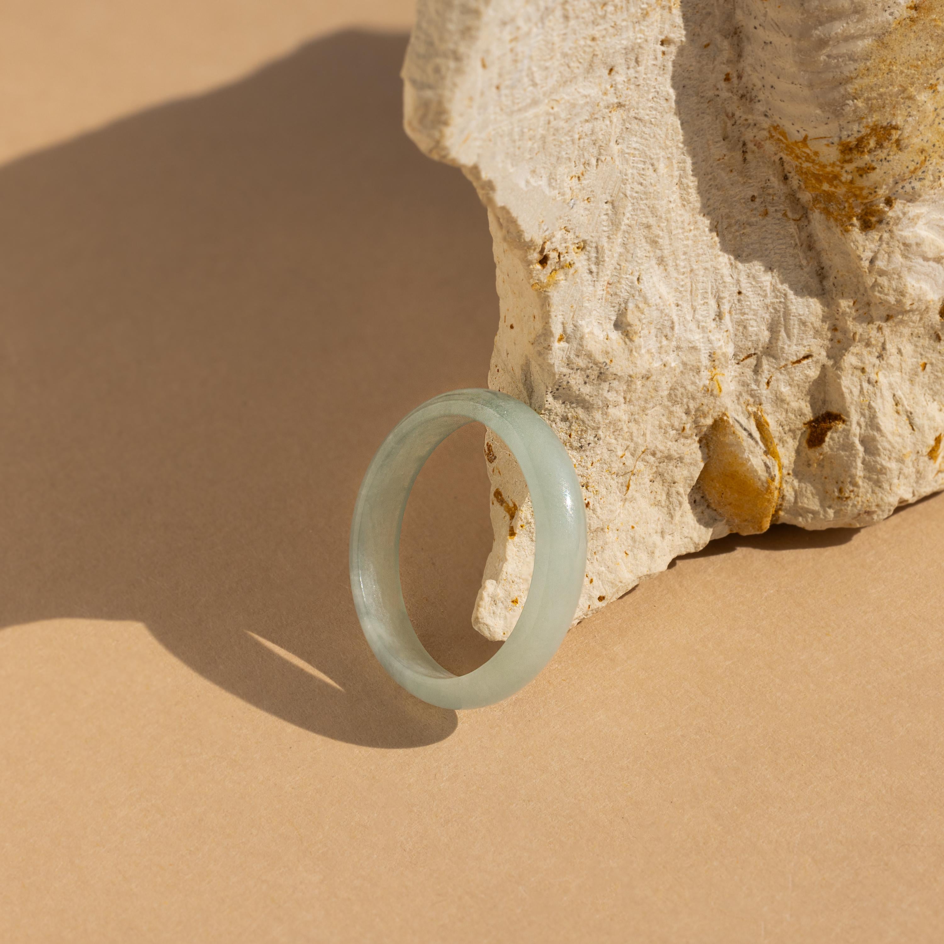 Skinny Jade Ring