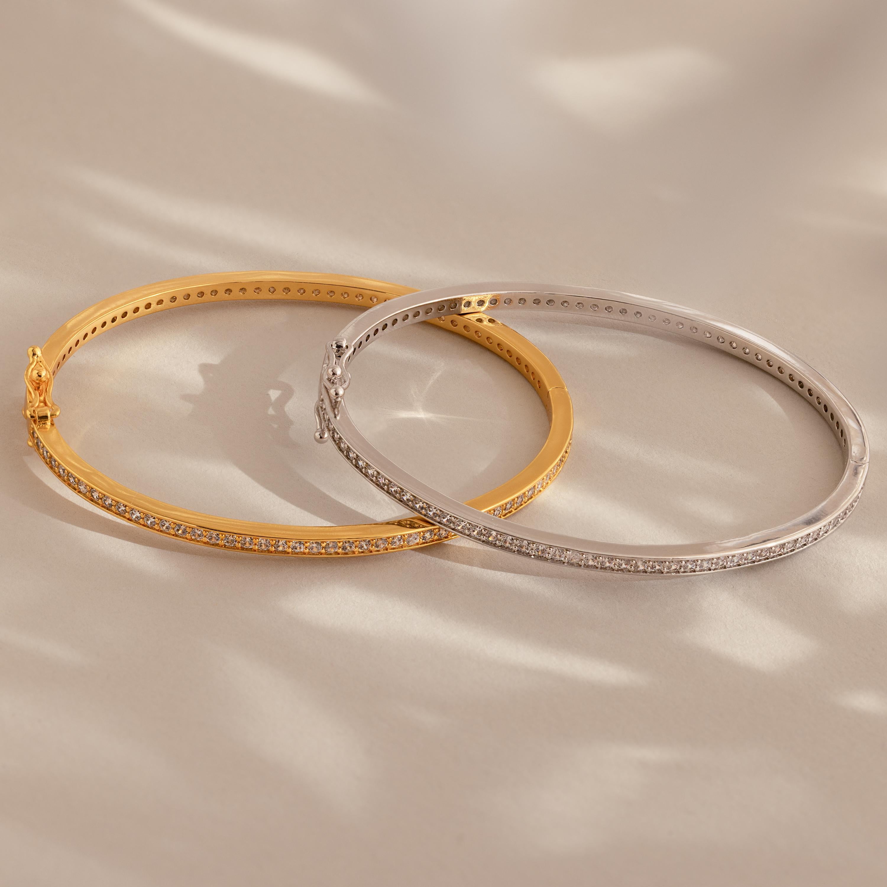 Diamond Tennis Bangle