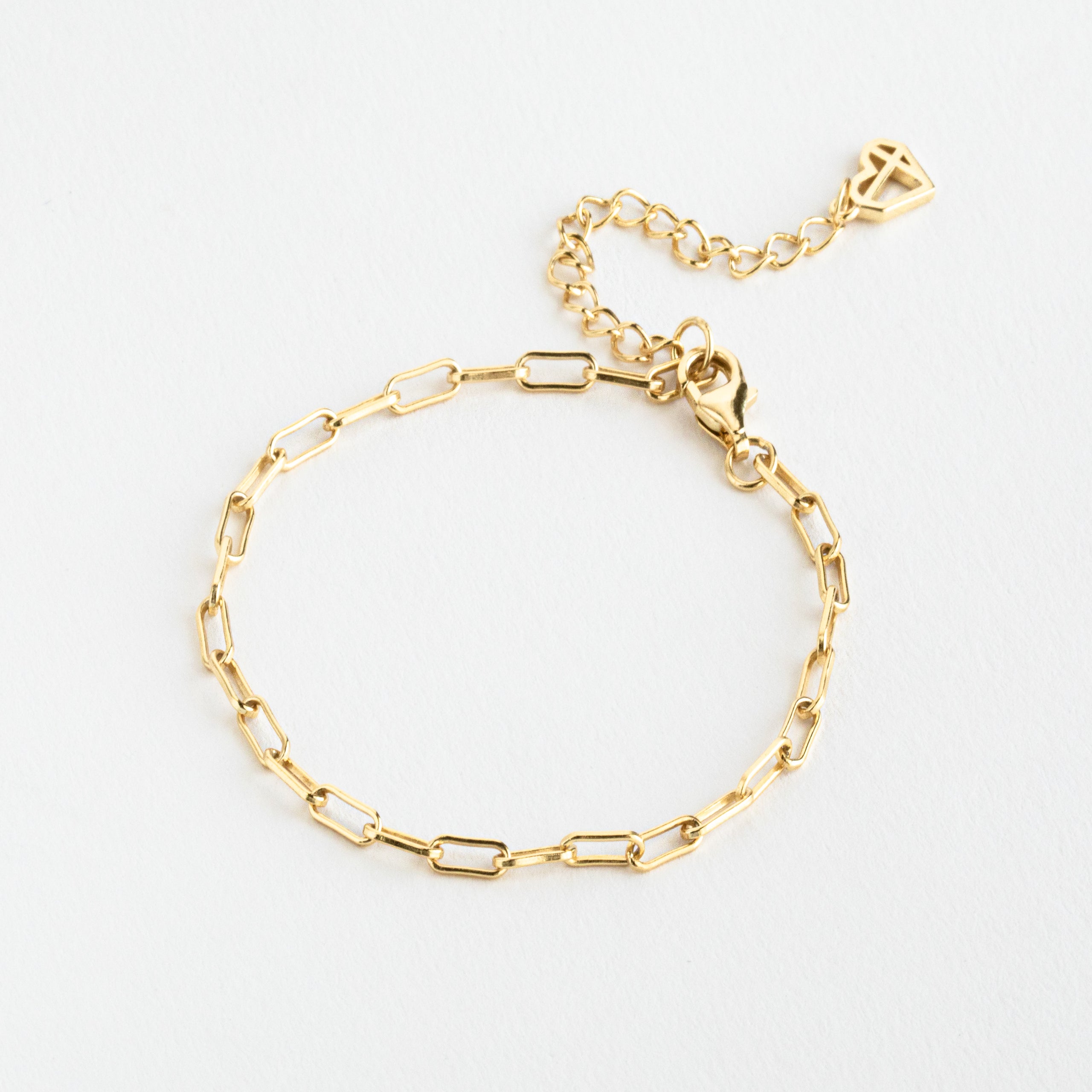 Paperclip Chain Bracelet