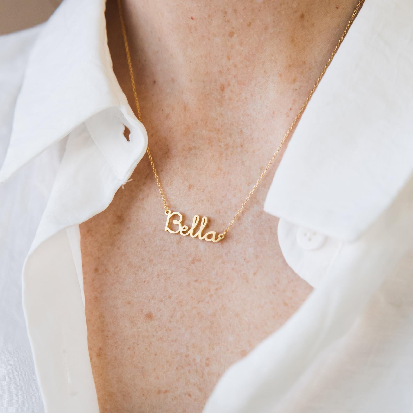 Dainty Name Necklace