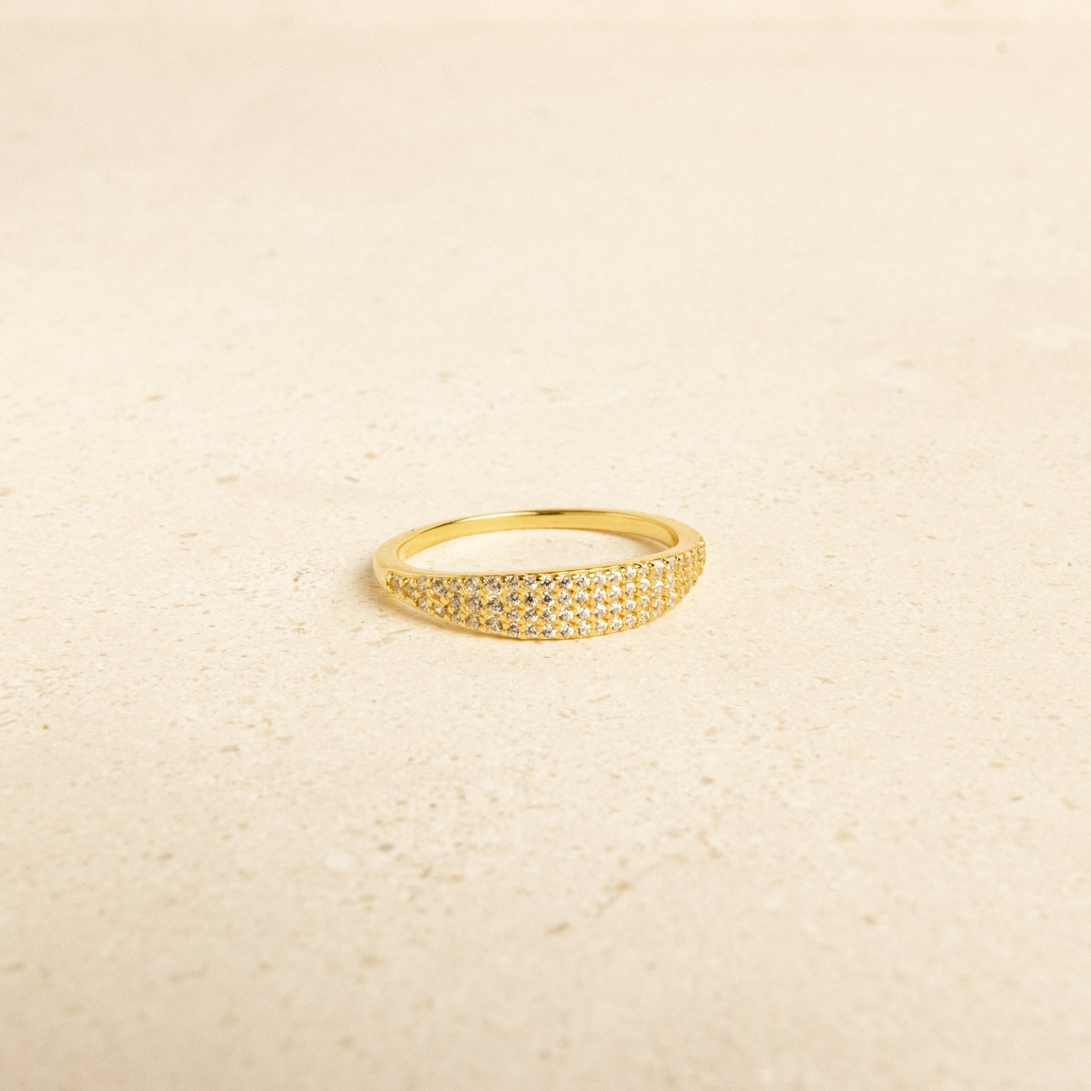 Gina Pave Signet Ring