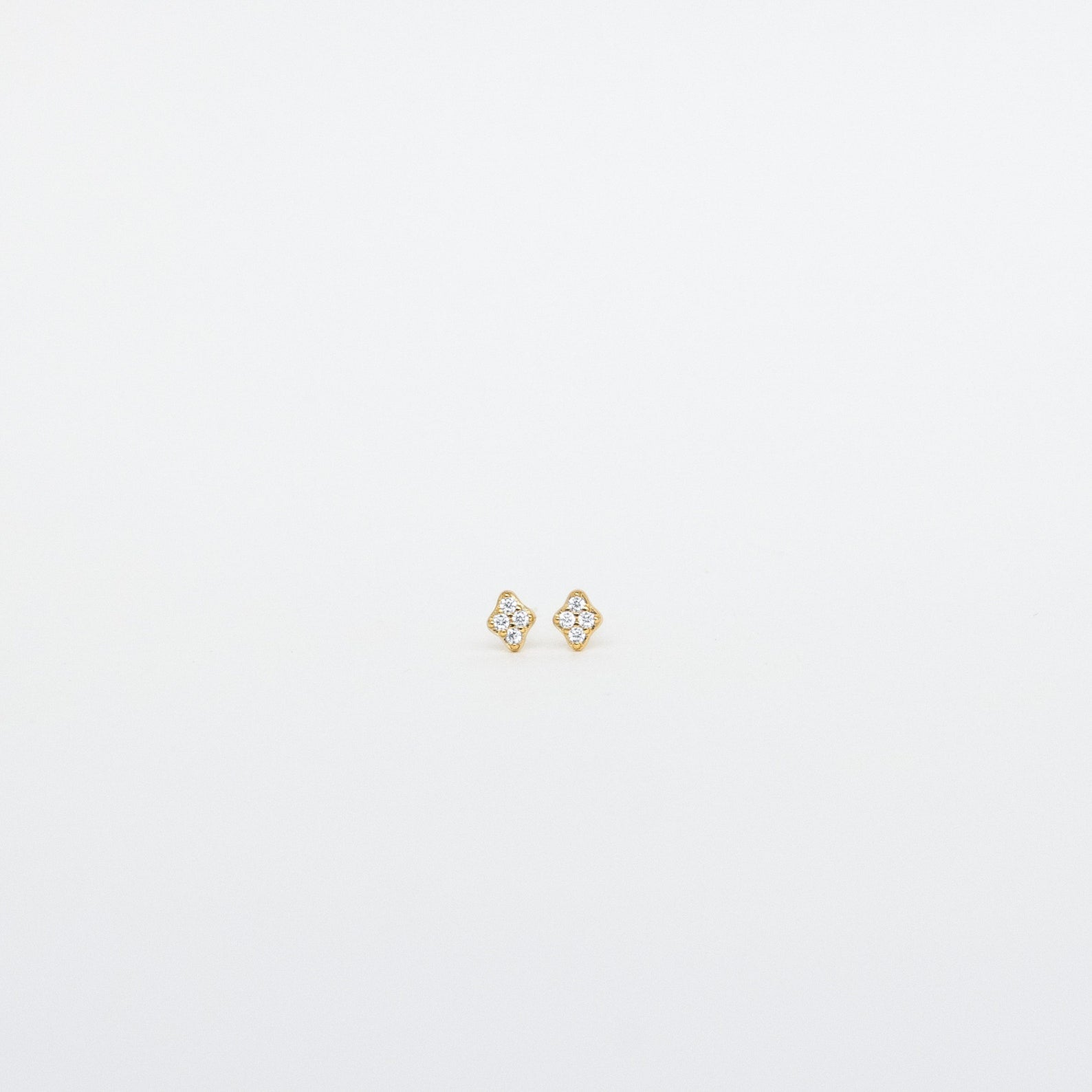 Avery Geometric Diamond Studs