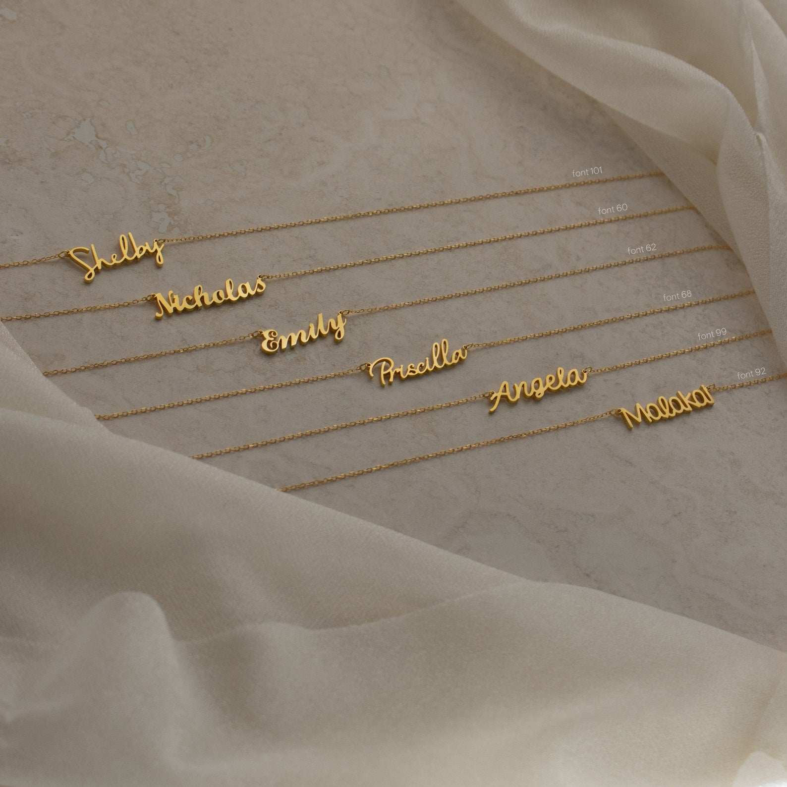 Grace Name Necklace