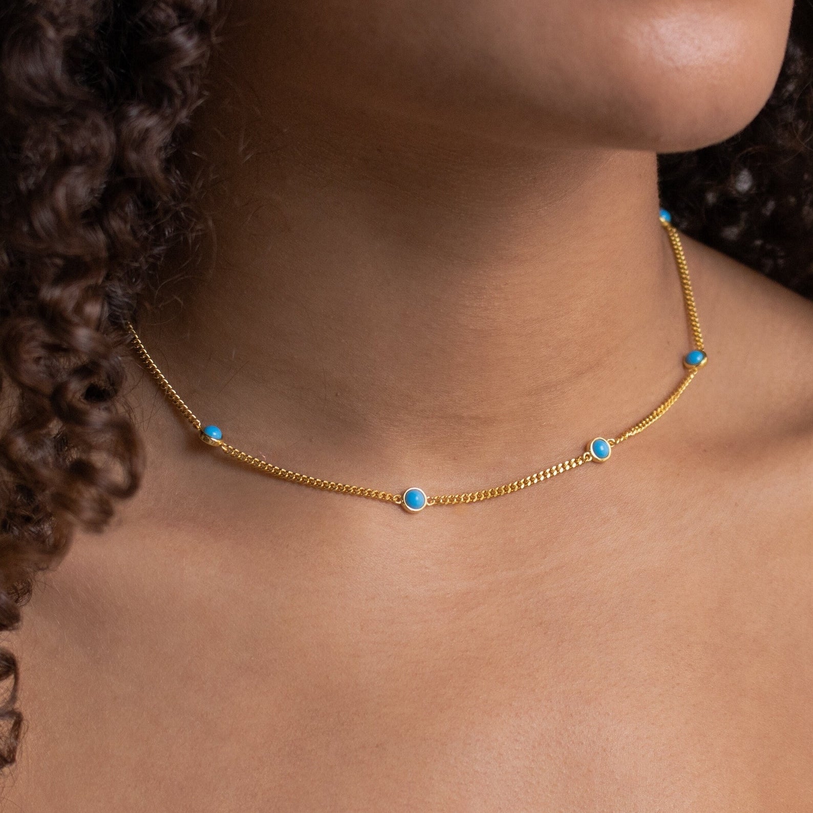 Santorini Turquoise Choker