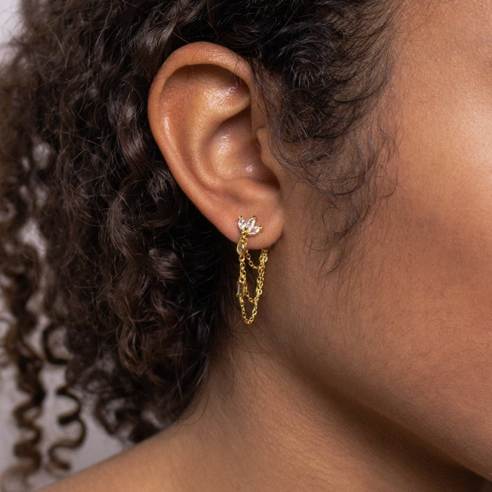 Genesis Chain Earrings