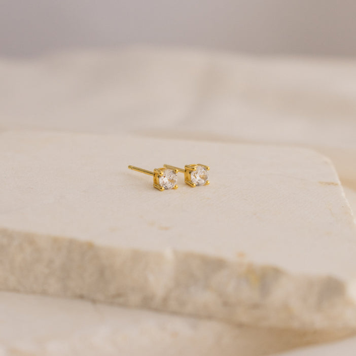 Booker Large Diamond Studs