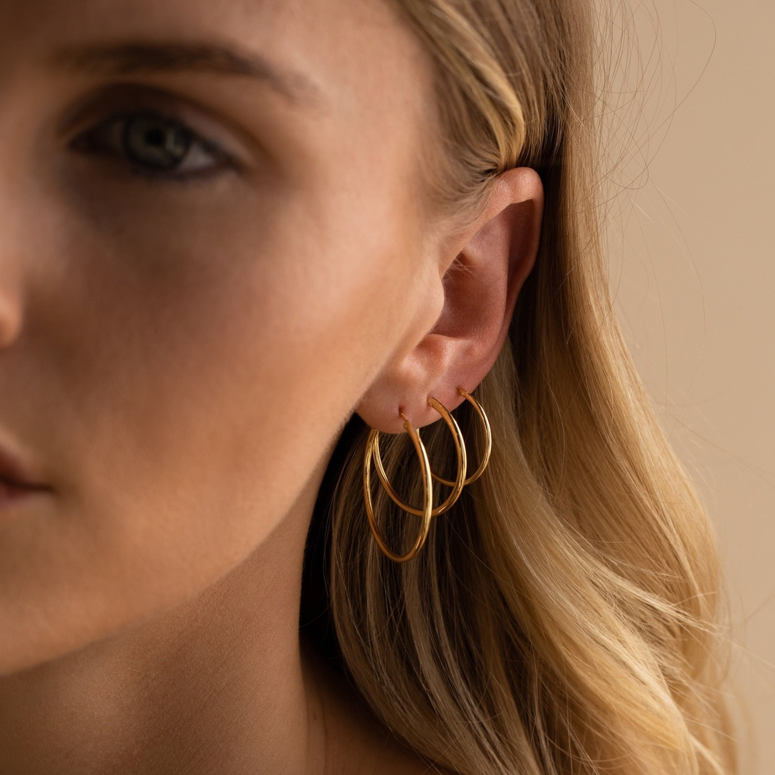 Endless Thin Hoops Set