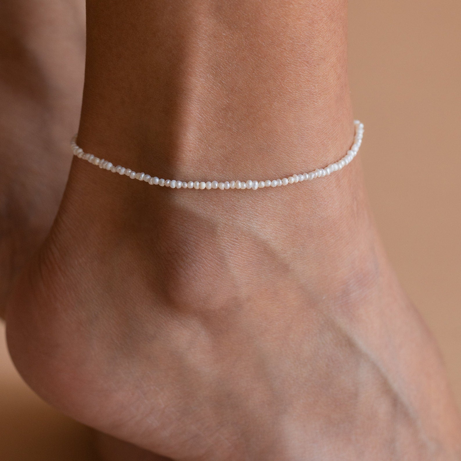 Brinley Pearl Anklet