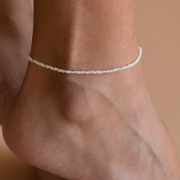 Brinley Pearl Anklet