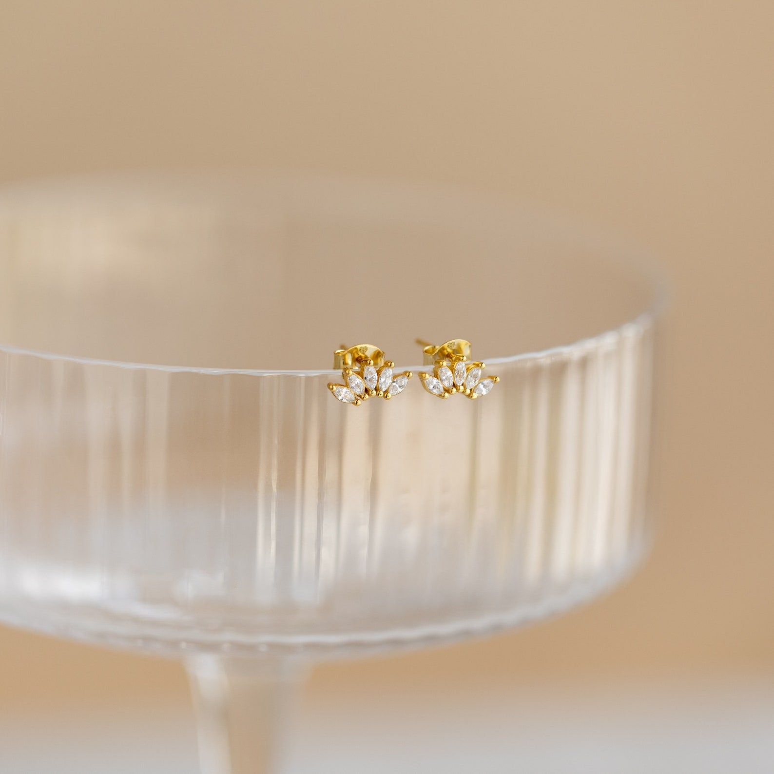 Odessa Marquise Studs