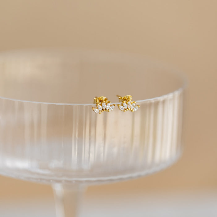 Odessa Marquise Studs