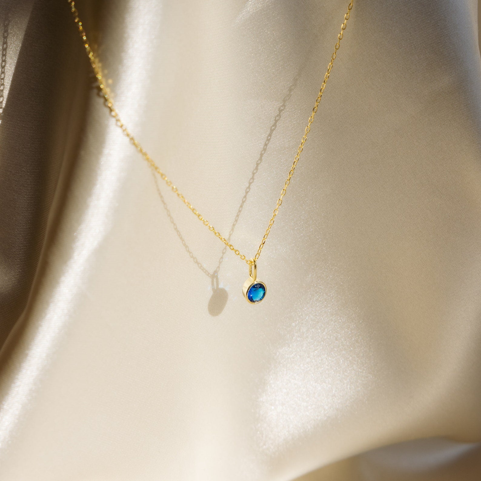 Custom Birthstone Necklace