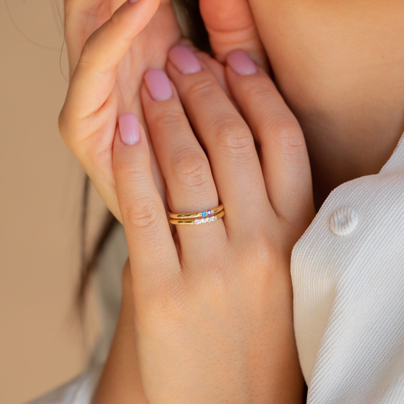 Mini Birthstone Ring