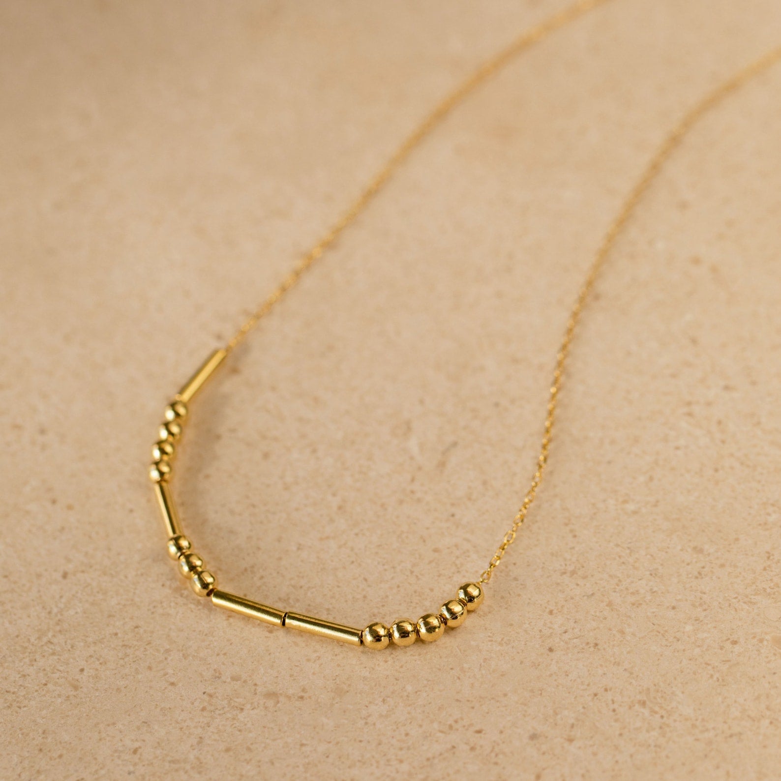 Morse Code Necklace