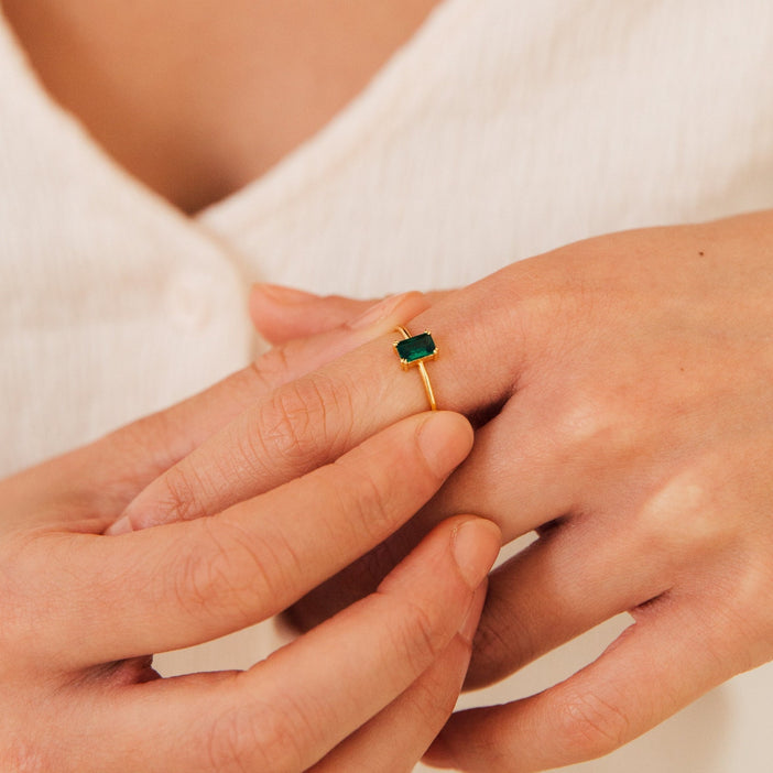 Harley Emerald Ring