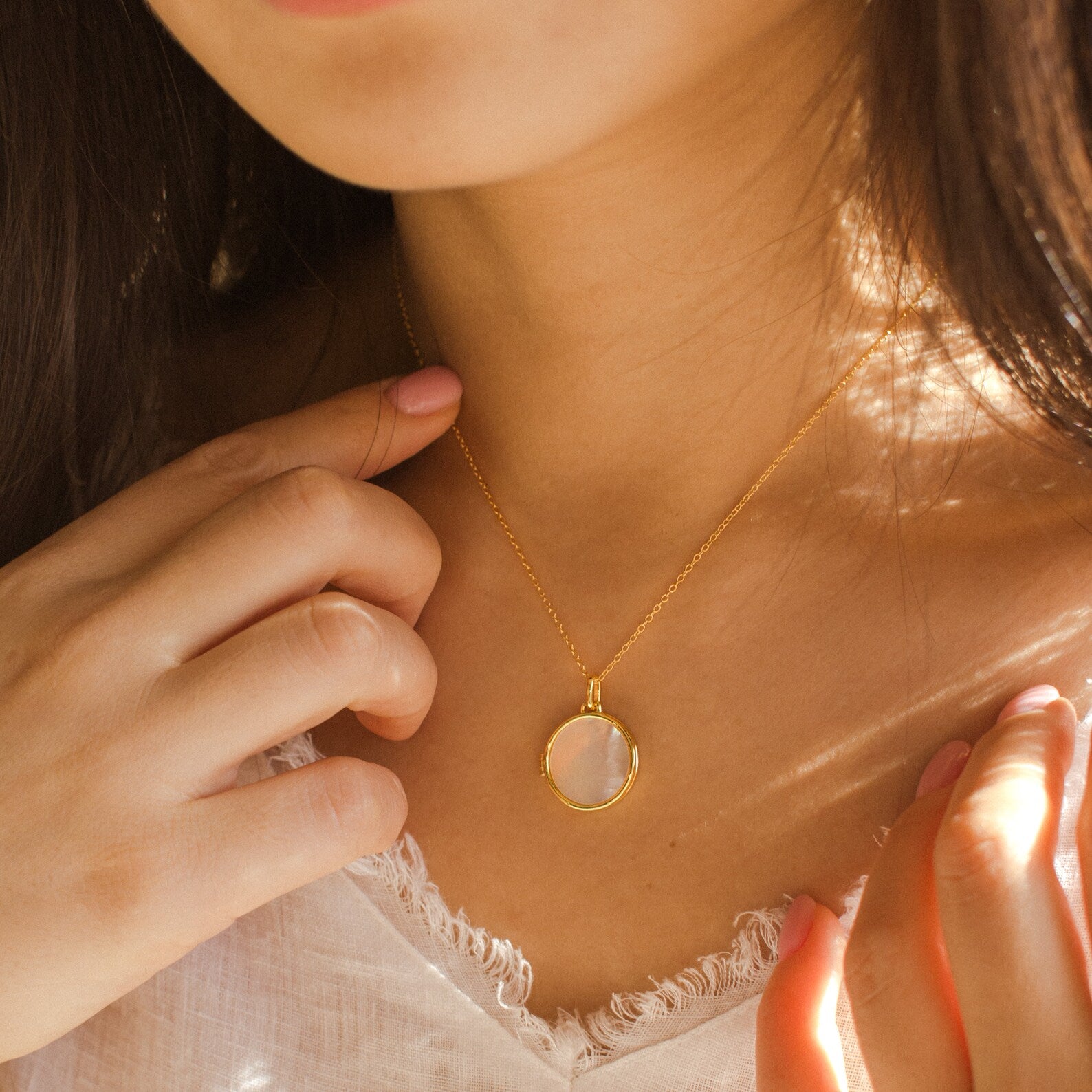 Endless Love Locket Necklaces