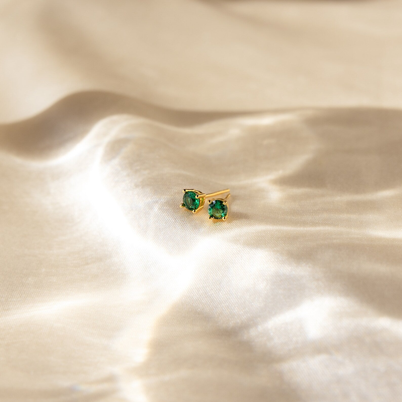 Booker Large Birthstone Studs