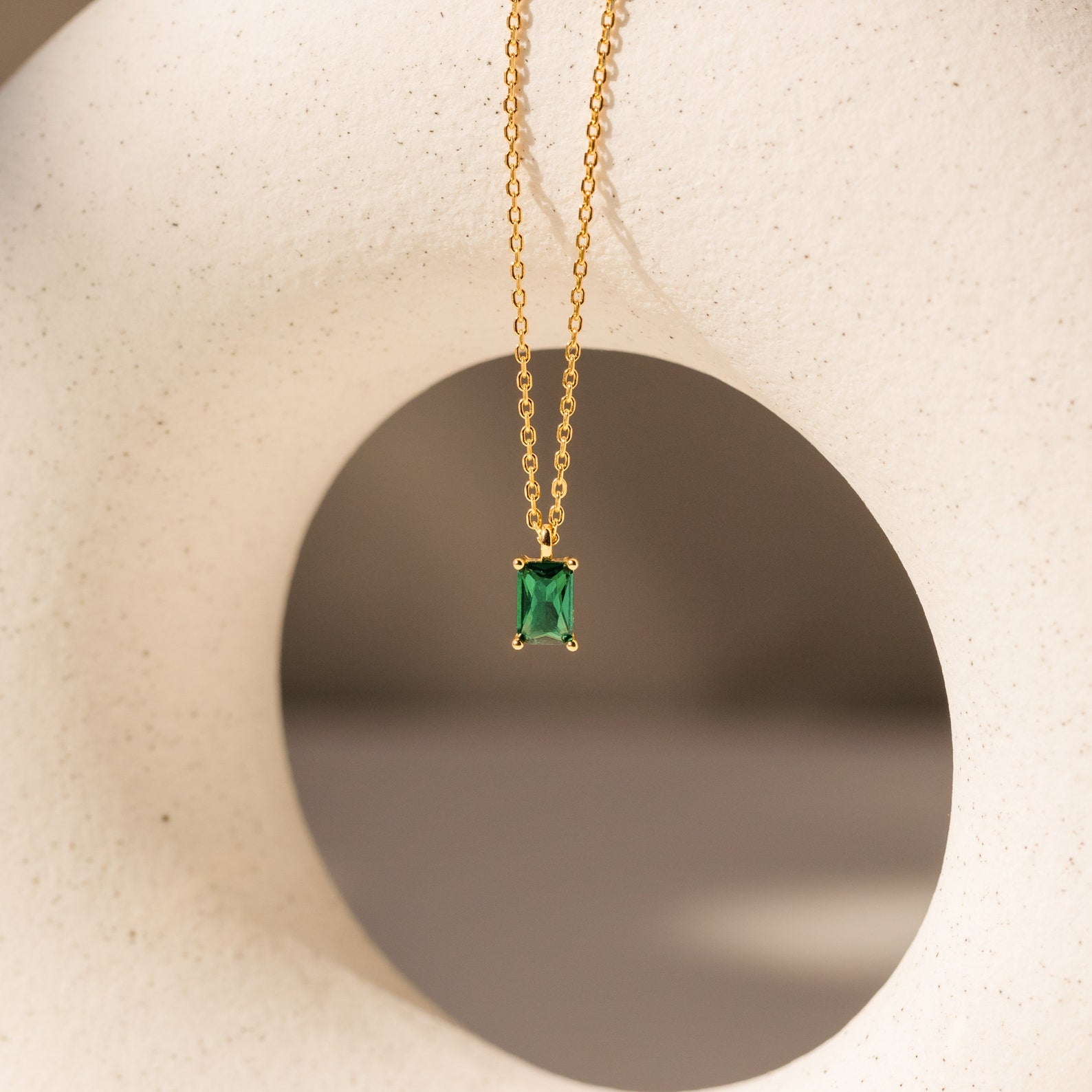 Maia Emerald Necklace