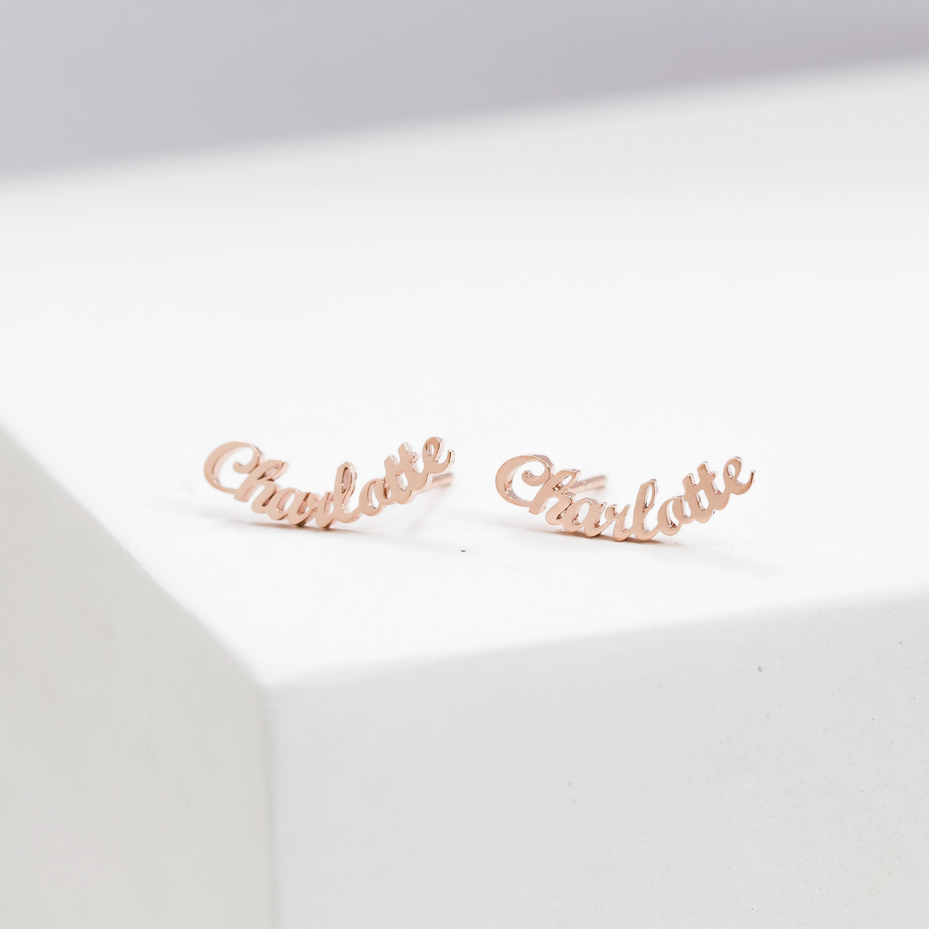 London Name Earrings