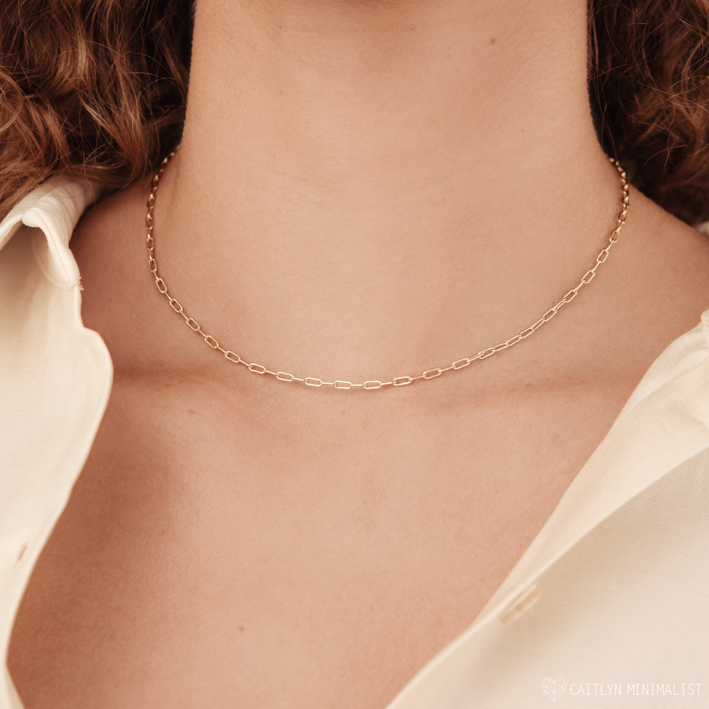 Dainty Link Chain Necklace