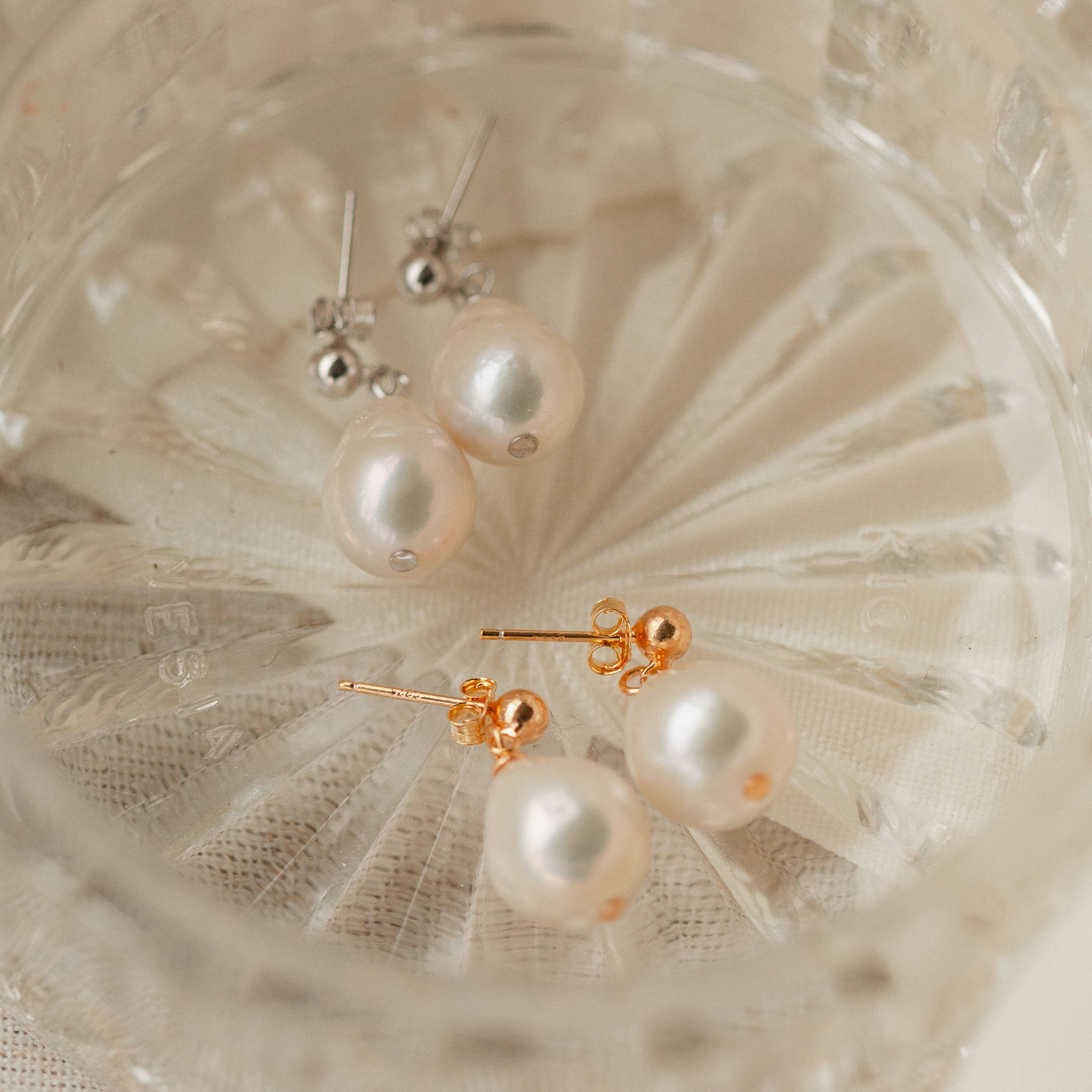 Baroque Pearl Earrings