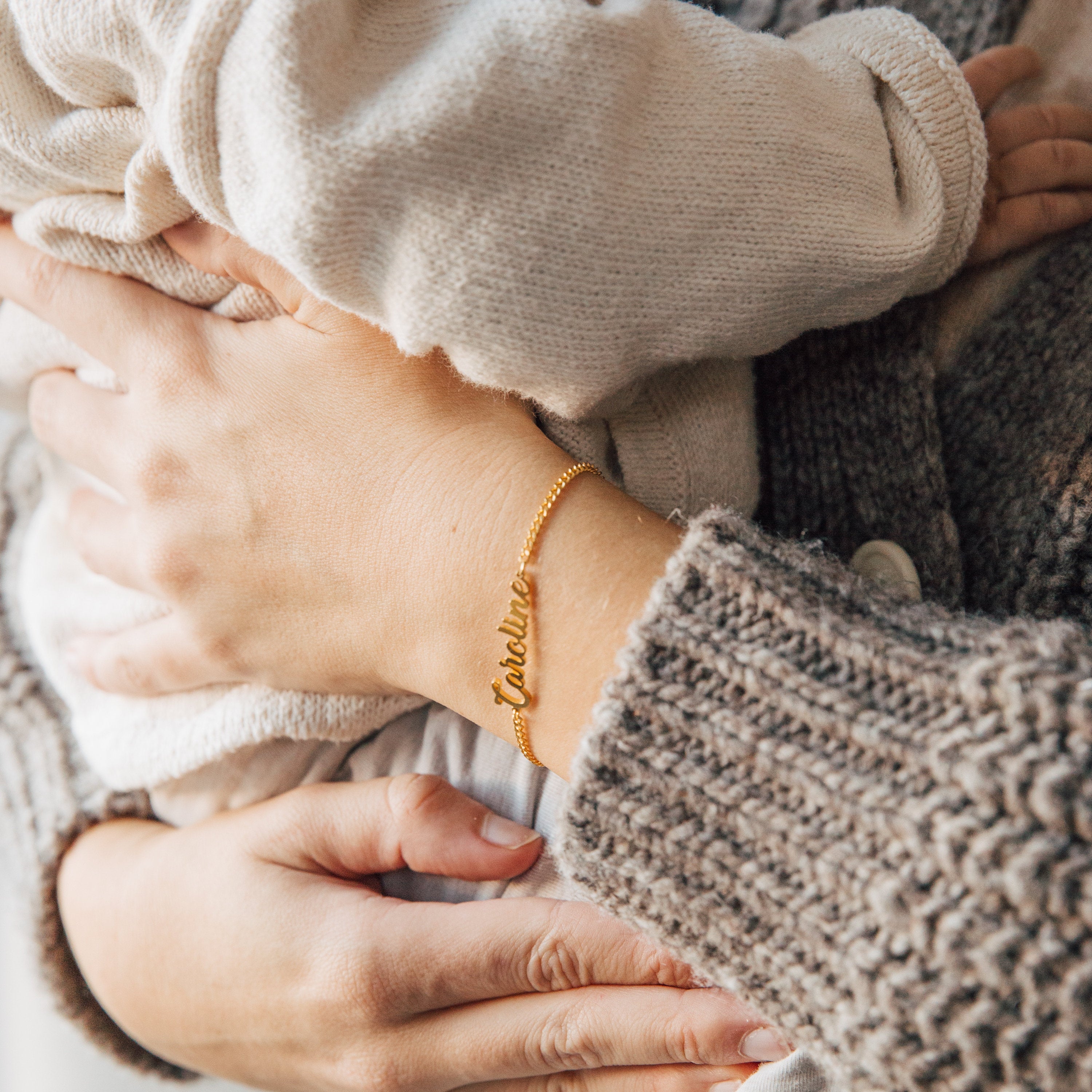 Ladybirds Name Curb Bracelet