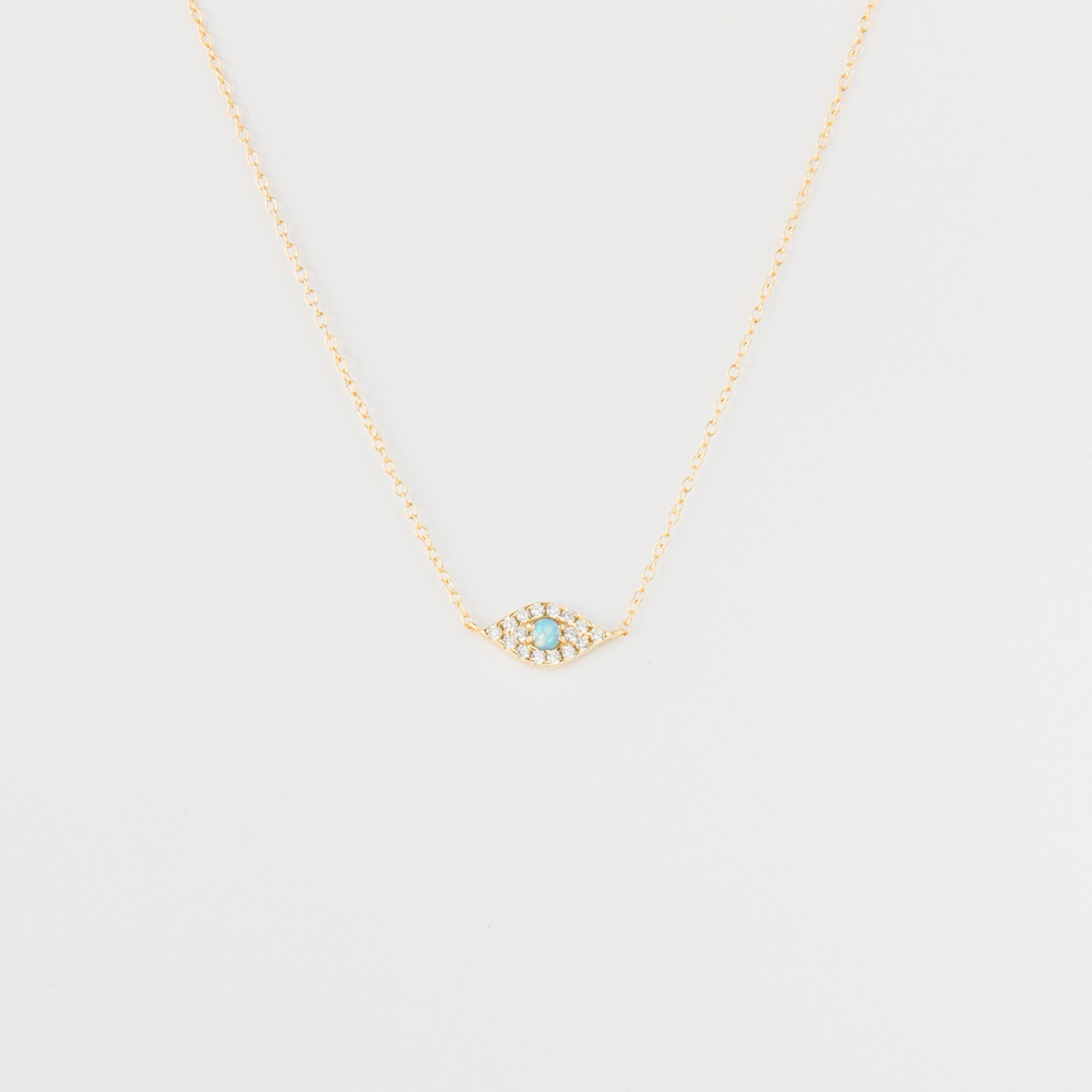 Opal Eye Necklace