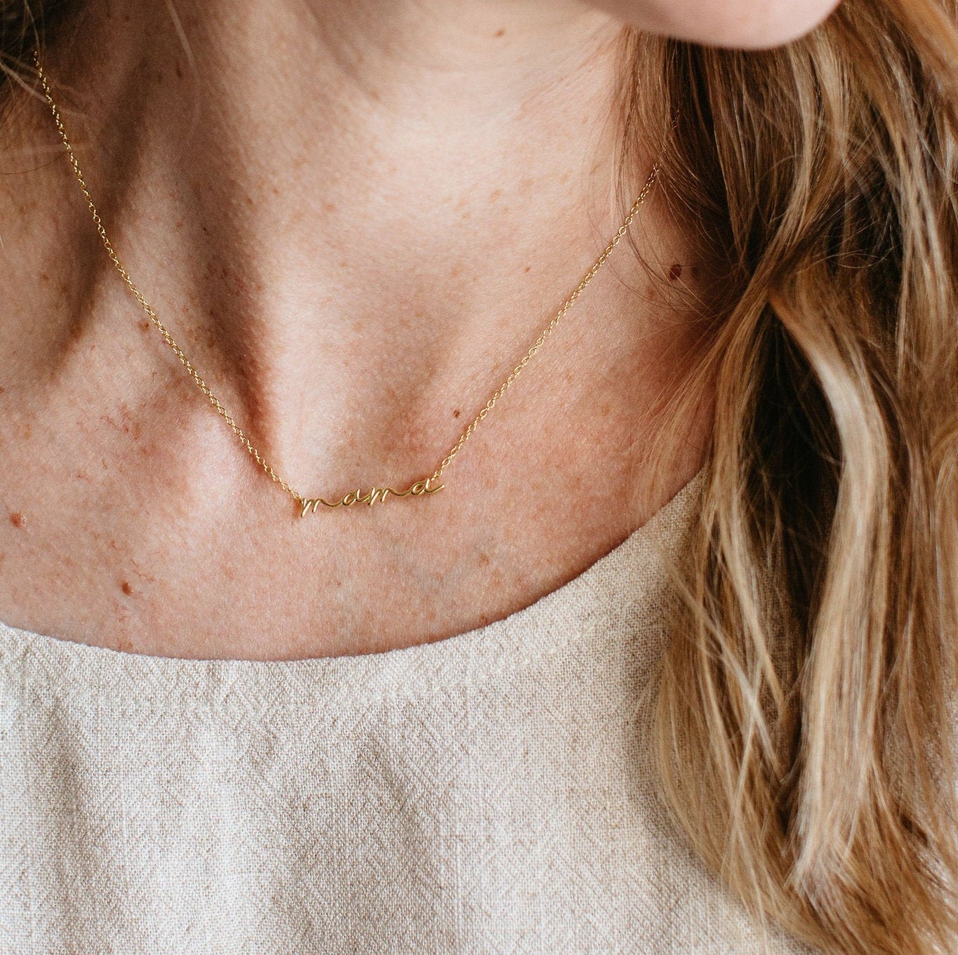 Dainty Mama Necklace